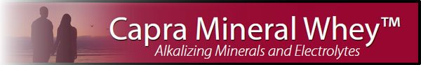 Mt Capra Mineral Whey in all sizes